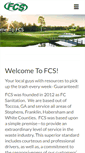 Mobile Screenshot of fcsanitation.com