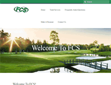 Tablet Screenshot of fcsanitation.com